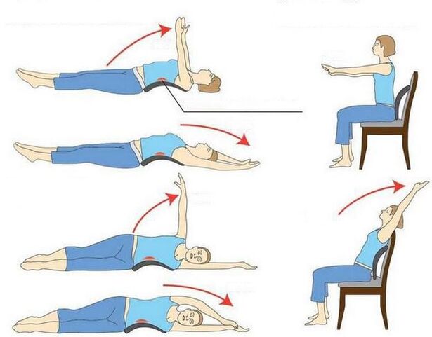 Exercises for osteocondrosis
